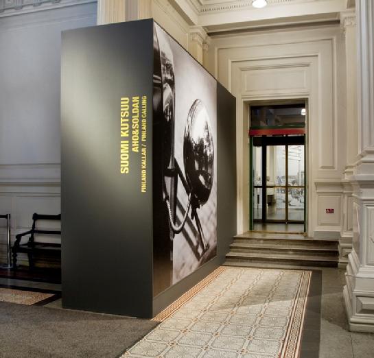 AHO & SOLDAN´s exhibition FINLAND CALLING at the Finnish National Gallery Ateneum May 6 - September 4, 2011 Photo: Valtion taidemuseo/Kuvataiteen keskusarkisto: Jenni Nurminen, Marika Kokkinen, Kirsi Halkola