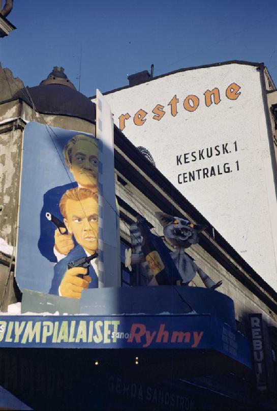 Heikki Aho & Claire Aho - Helsinki in 1950&acute;s Colours - Copyright JB
