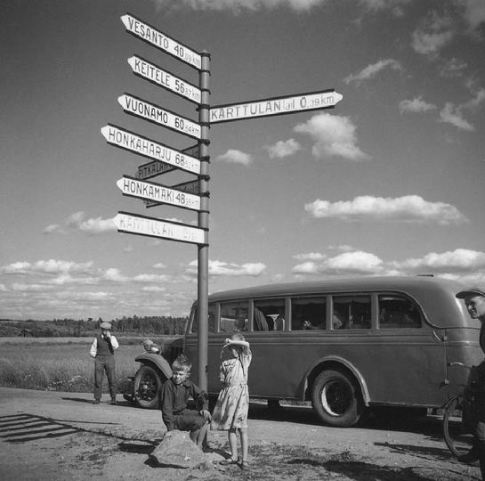 AHO & SOLDAN - KARTTULA 1930´s © JB 
